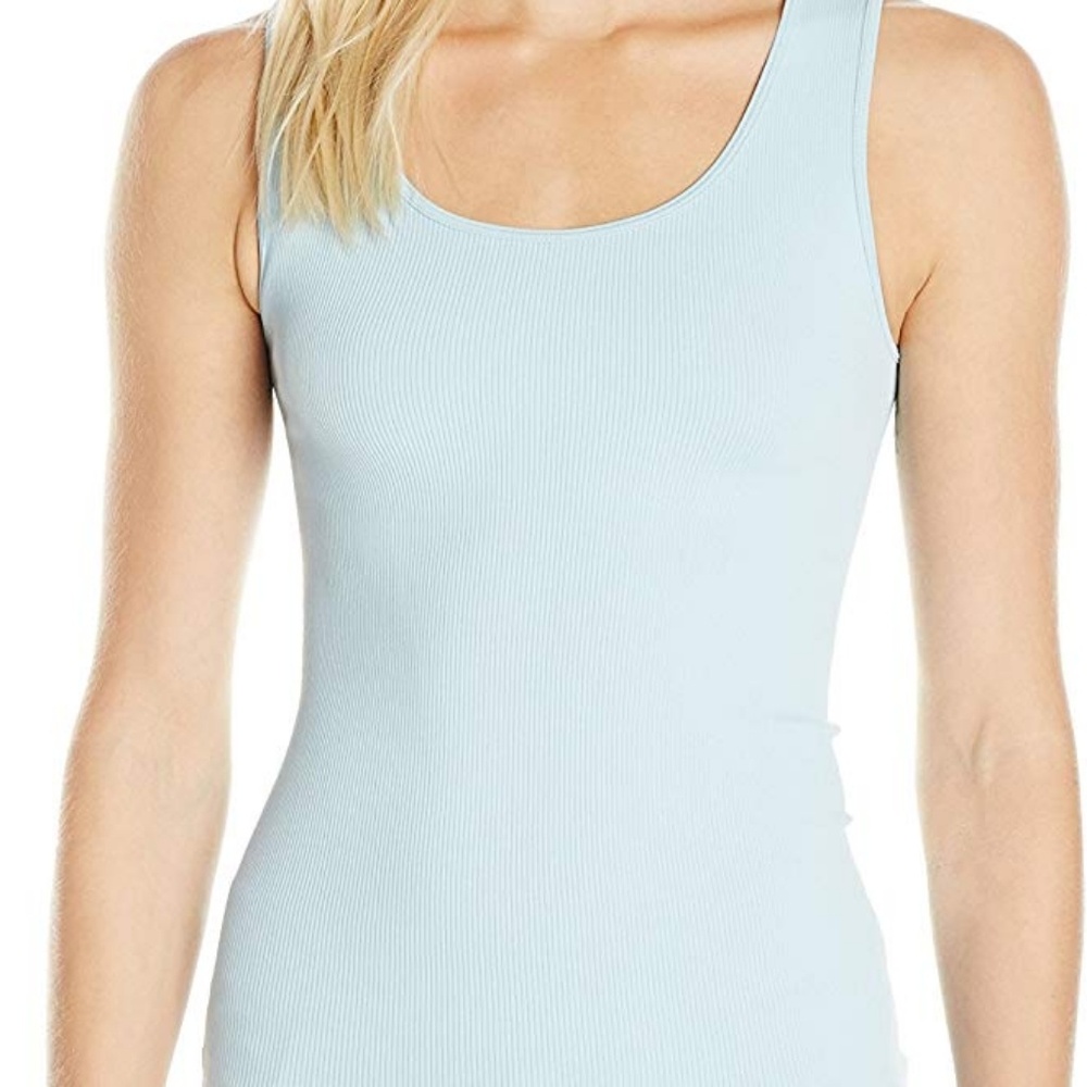 Women's Original Seamless Ribbed Lt Blu Tank Top